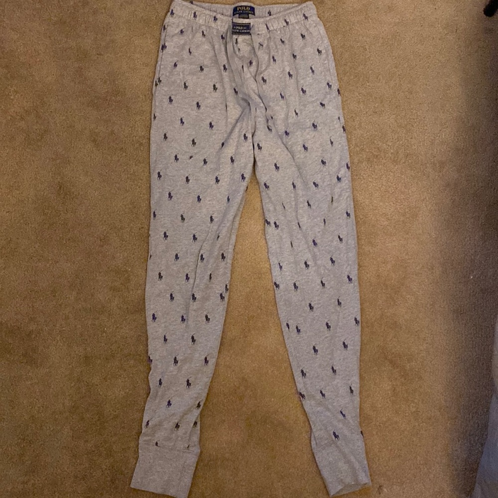 Ralph Lauren Grey Polo Sweat Pants